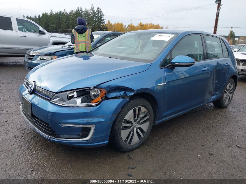 2016 Volkswagen E-Golf Se VIN: WVWKP7AU1GW911931 Lot: 38053004