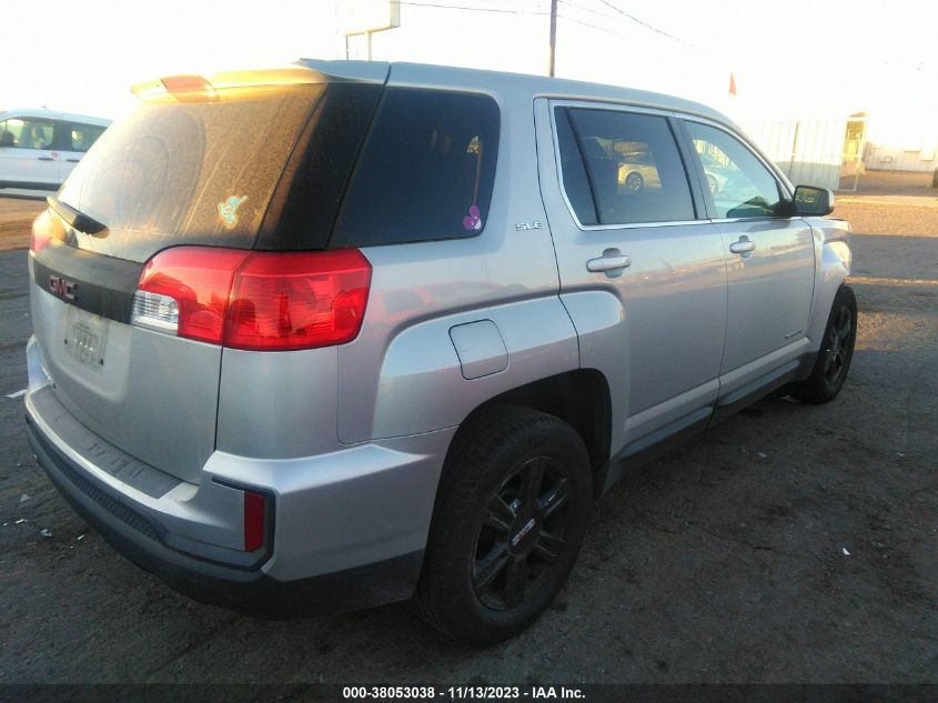 2016 GMC Terrain Sle VIN: 2GKALMEK1G6300794 Lot: 38053038