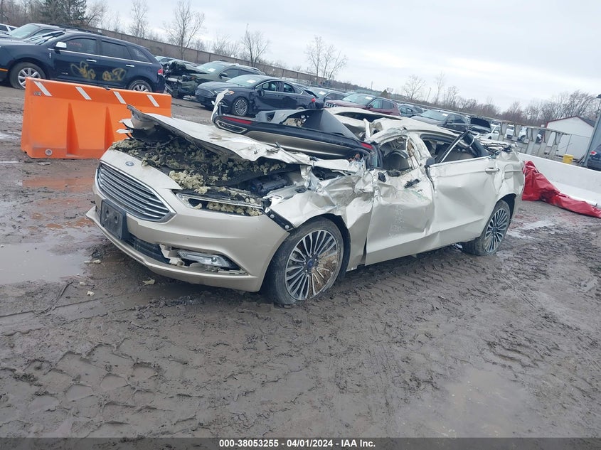 VIN 3FA6P0D95JR241574 2018 FORD FUSION TITANIUM