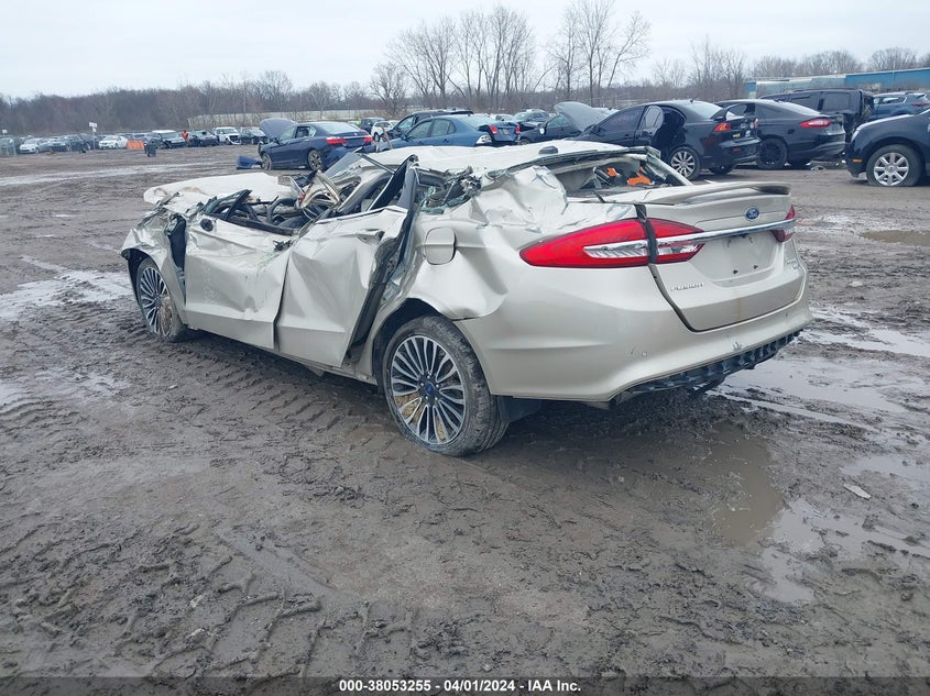 VIN 3FA6P0D95JR241574 2018 FORD FUSION TITANIUM