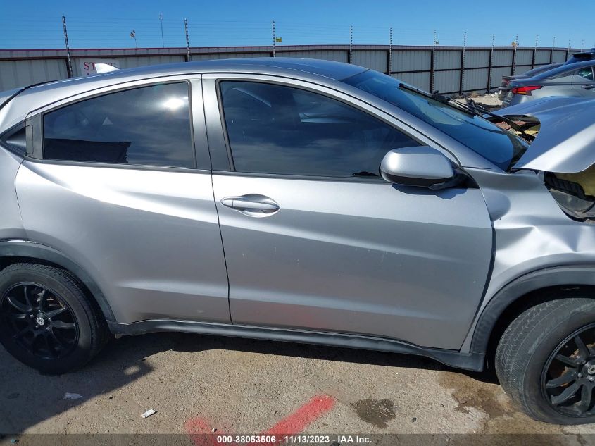 2018 Honda Hr-V Lx VIN: 3CZRU6H36JG703137 Lot: 38053506