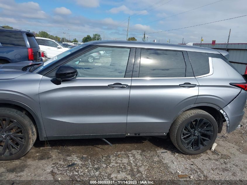 2022 Mitsubishi Outlander Se 2.5 /Se Launch Edition /Black Edition VIN: JA4J4UA83NZ077088 Lot: 38053531