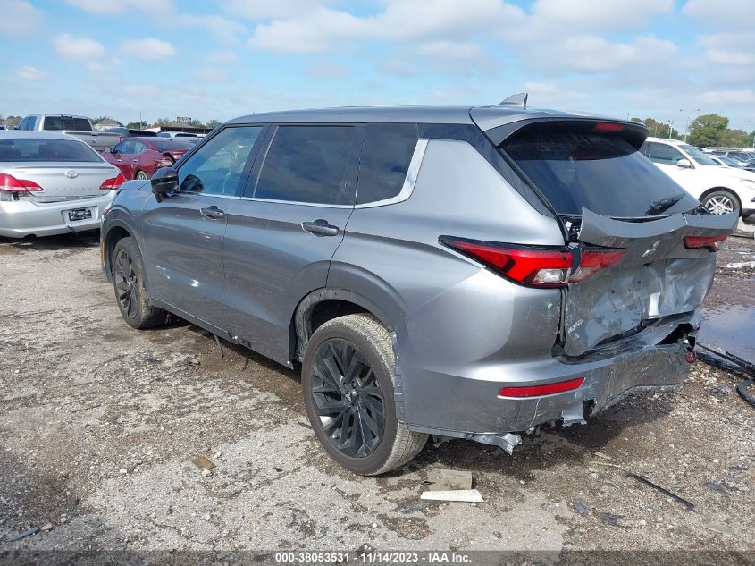 2022 Mitsubishi Outlander Se 2.5 /Se Launch Edition /Black Edition VIN: JA4J4UA83NZ077088 Lot: 38053531