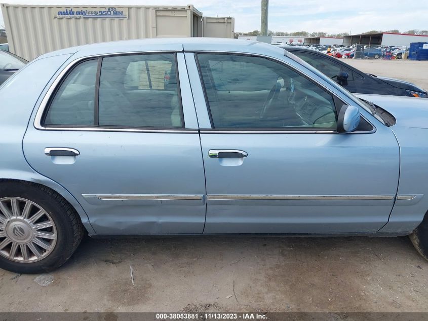 2008 Mercury Grand Marquis Ls VIN: 2MEFM75VX8X649263 Lot: 38053881