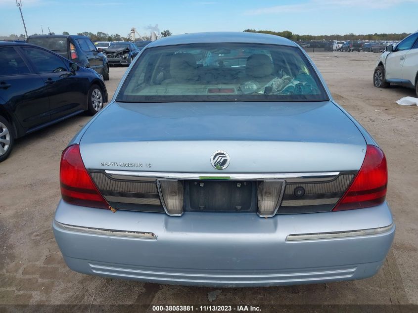 2008 Mercury Grand Marquis Ls VIN: 2MEFM75VX8X649263 Lot: 38053881