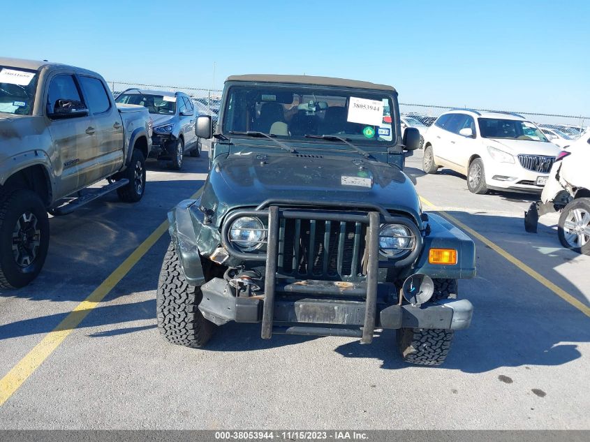 2003 Jeep Wrangler Sahara VIN: 1J4FA59S33P341178 Lot: 38053944