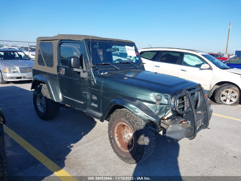 2003 Jeep Wrangler Sahara VIN: 1J4FA59S33P341178 Lot: 38053944