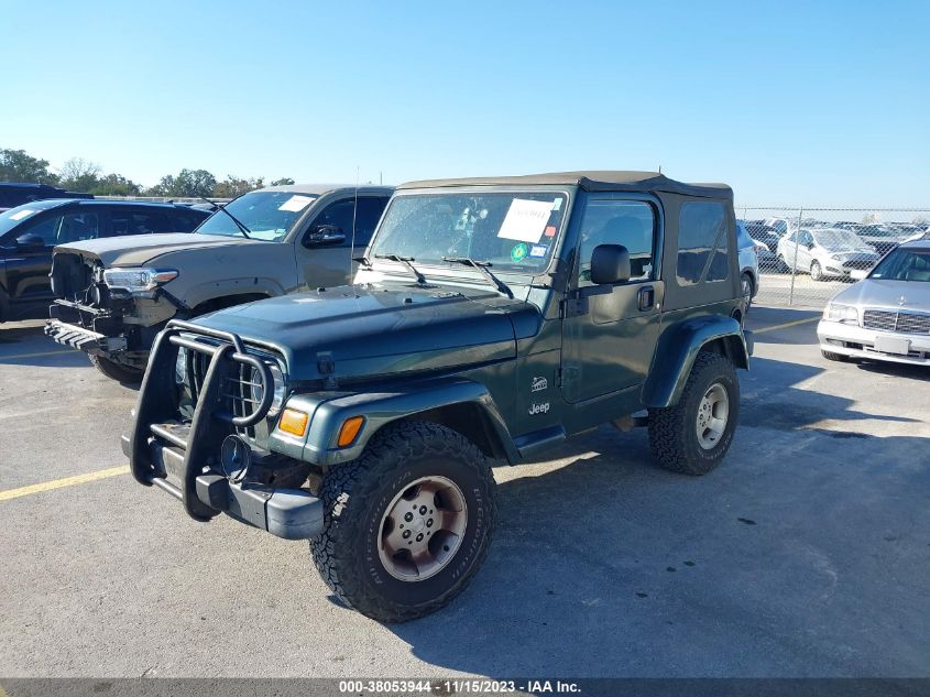 2003 Jeep Wrangler Sahara VIN: 1J4FA59S33P341178 Lot: 38053944