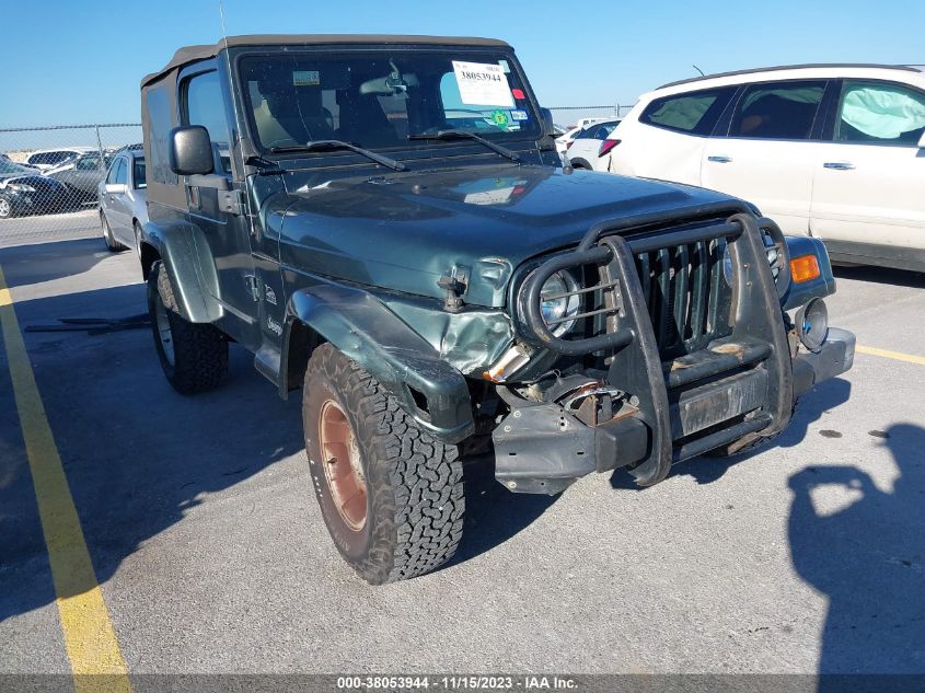 2003 Jeep Wrangler Sahara VIN: 1J4FA59S33P341178 Lot: 38053944