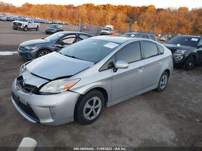 2013 Toyota Prius VIN: JTDKN3DU3D0356151 Lot: 38054282