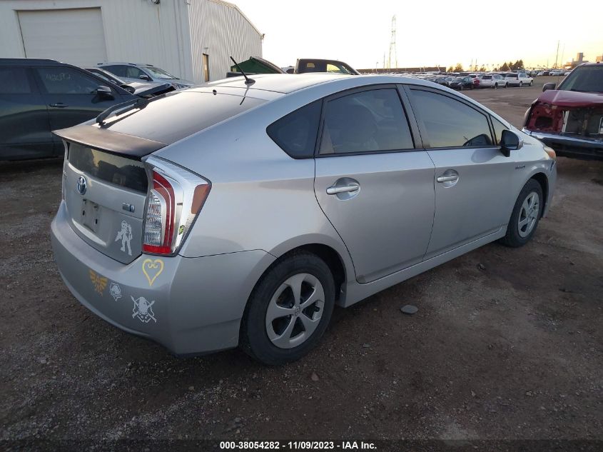 2013 Toyota Prius VIN: JTDKN3DU3D0356151 Lot: 38054282