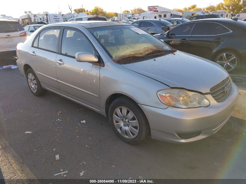 2003 Toyota Corolla Le VIN: 1NXBR38E13Z158081 Lot: 38054495