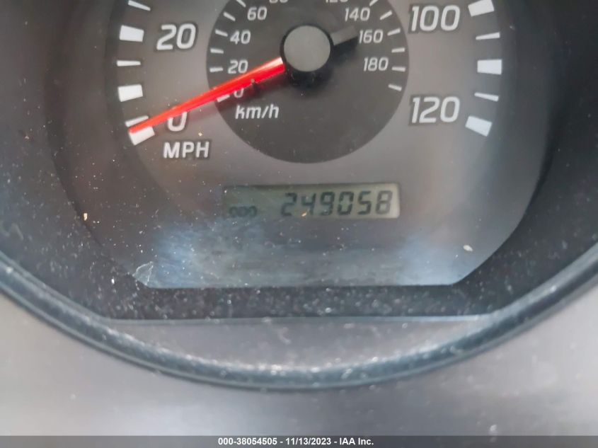 2002 Nissan Xterra Xe VIN: 5N1ED28T02C540451 Lot: 38054505