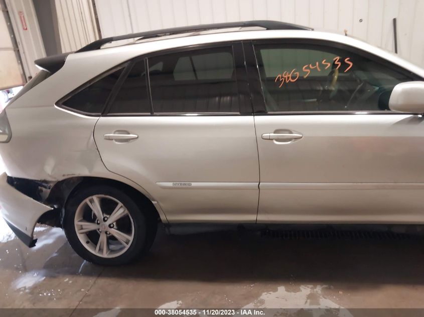 2007 Lexus Rx 400H VIN: JTJHW31UX72011846 Lot: 38054535