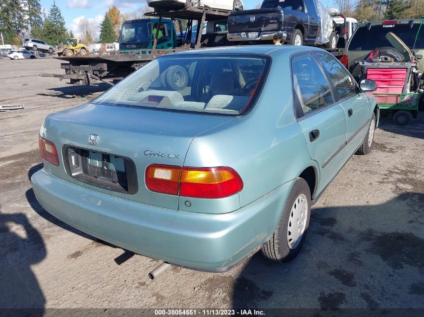 1992 Honda Civic Lx VIN: 1HGEG8659NL060708 Lot: 38054551