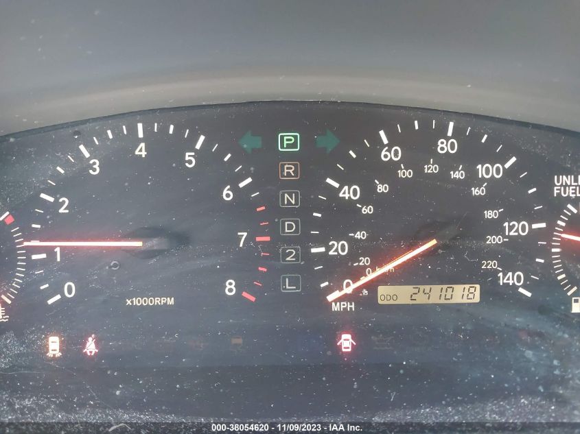 1998 Lexus Es 300 VIN: JT8BF28GXW5044389 Lot: 38054620