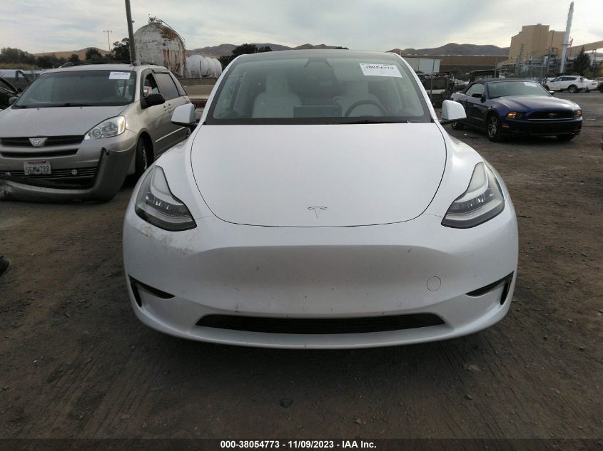 2021 Tesla Model Y Long Range VIN: 5YJYGDEE2MF216336 Lot: 38054773