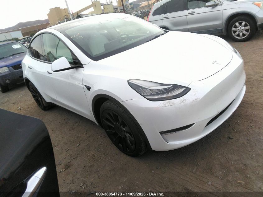 2021 Tesla Model Y Long Range VIN: 5YJYGDEE2MF216336 Lot: 38054773