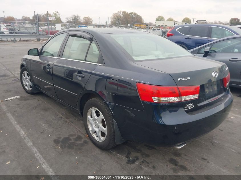 2006 Hyundai Sonata Lx V6/Gls V6 VIN: 5NPEU46F66H141955 Lot: 38054831