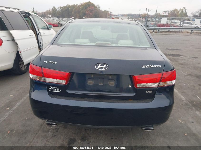 2006 Hyundai Sonata Lx V6/Gls V6 VIN: 5NPEU46F66H141955 Lot: 38054831