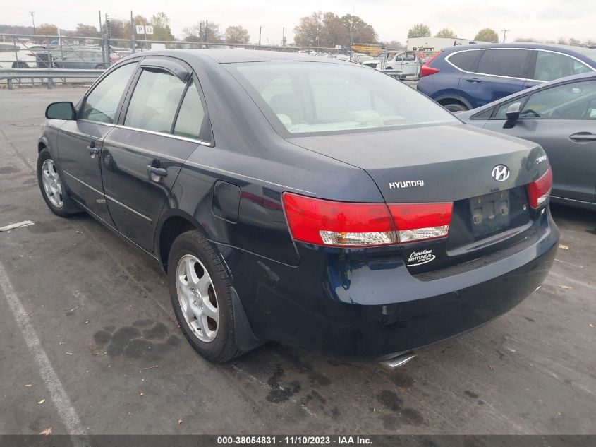 2006 Hyundai Sonata Lx V6/Gls V6 VIN: 5NPEU46F66H141955 Lot: 38054831