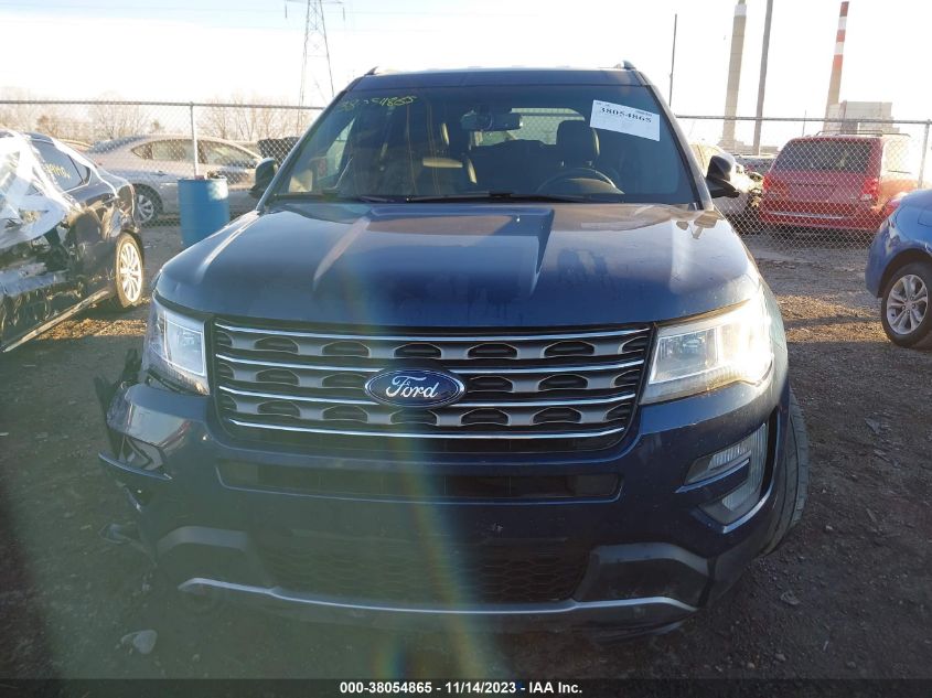 2017 Ford Explorer Xlt VIN: 1FM5K8D83HGB13633 Lot: 38054865