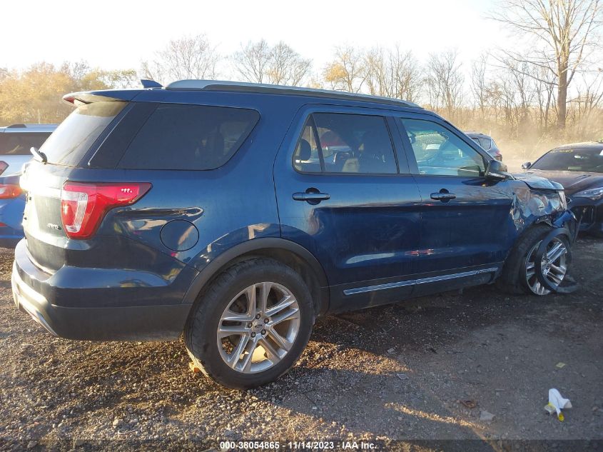 2017 Ford Explorer Xlt VIN: 1FM5K8D83HGB13633 Lot: 38054865