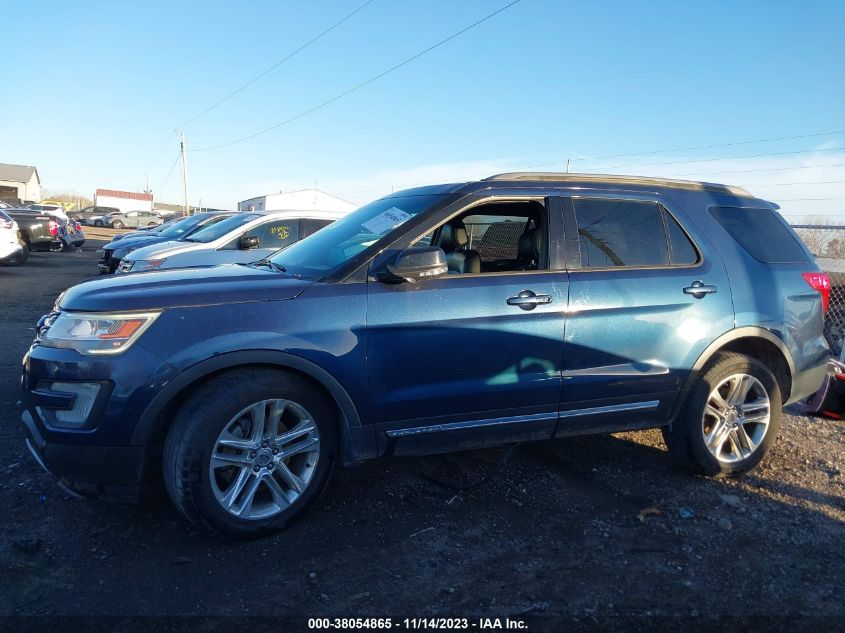 2017 Ford Explorer Xlt VIN: 1FM5K8D83HGB13633 Lot: 38054865