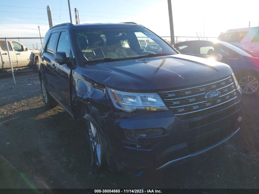 2017 Ford Explorer Xlt VIN: 1FM5K8D83HGB13633 Lot: 38054865