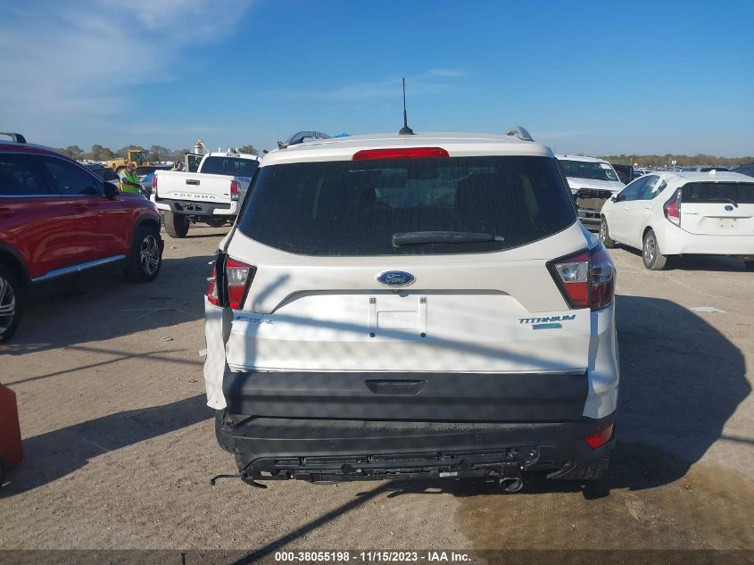 2017 Ford Escape Titanium VIN: 1FMCU0J90HUD93240 Lot: 38055198