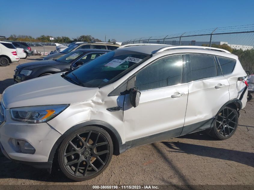 2017 Ford Escape Titanium VIN: 1FMCU0J90HUD93240 Lot: 38055198