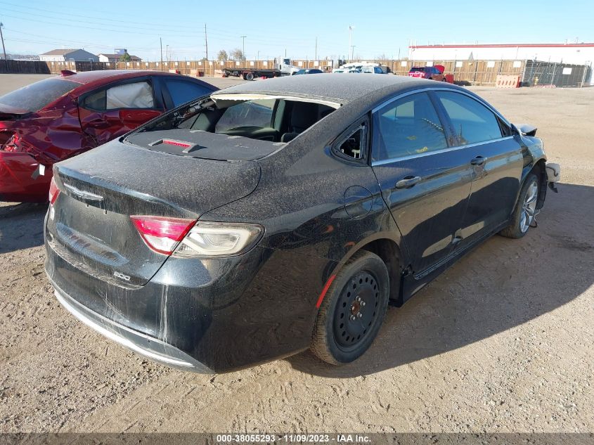 2015 Chrysler 200 Limited VIN: 1C3CCCAB3FN691675 Lot: 38055293