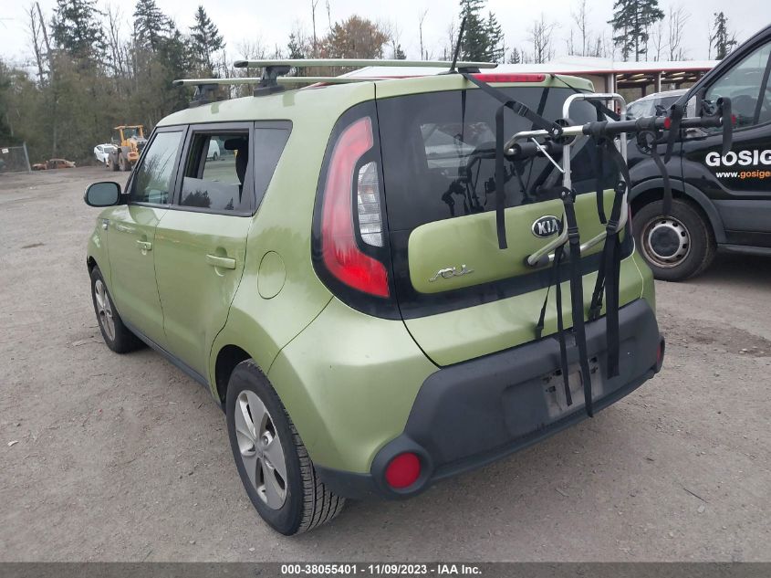 2014 Kia Soul Base VIN: KNDJN2A20E7742589 Lot: 38055401