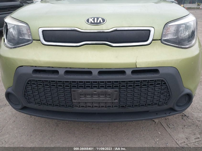 2014 Kia Soul Base VIN: KNDJN2A20E7742589 Lot: 38055401