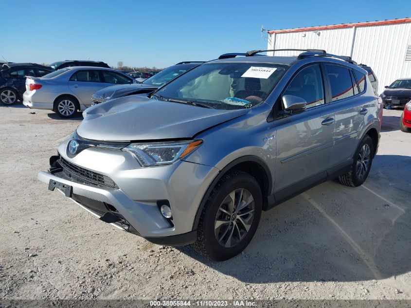 2017 Toyota Rav4 Hybrid Xle VIN: JTMRJREV5HD086455 Lot: 38055844