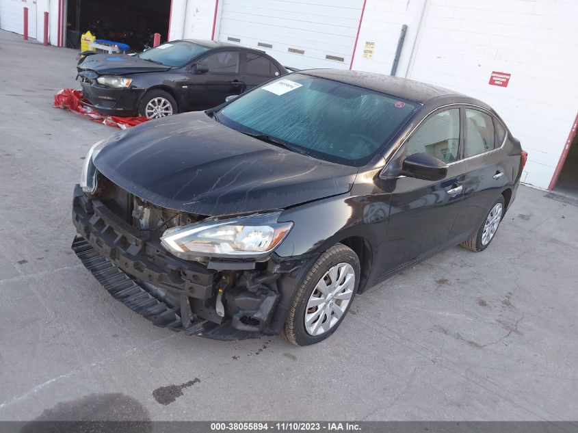 2017 Nissan Sentra S VIN: 3N1AB7APXHY409100 Lot: 38055894