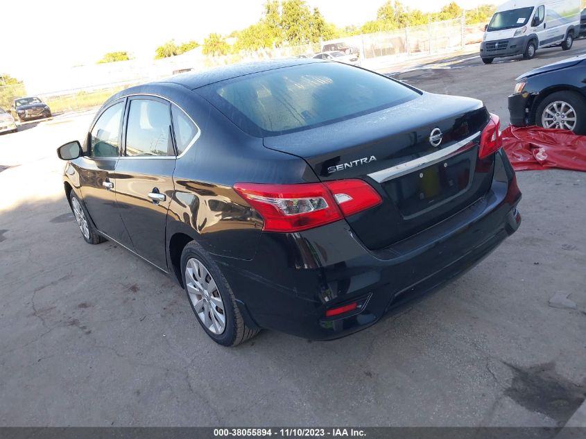 2017 Nissan Sentra S VIN: 3N1AB7APXHY409100 Lot: 38055894