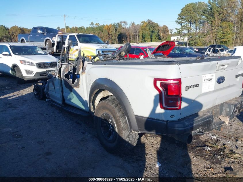 2017 Ford F-150 Raptor VIN: 1FTFW1RG9HFA40844 Lot: 38055923