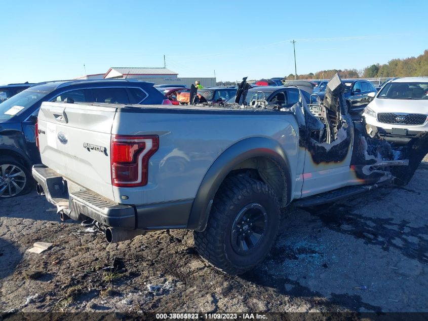 2017 Ford F-150 Raptor VIN: 1FTFW1RG9HFA40844 Lot: 38055923