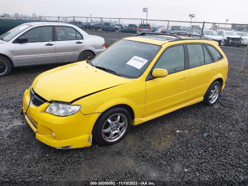 2002 Mazda Protege5 Base (A4)/Base (M5) VIN: JM1BJ245X21453983 Lot: 38056092