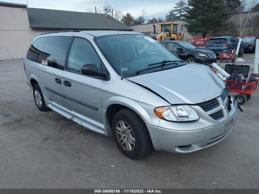 2007 Dodge Grand Caravan Se VIN: 1D4GP24R87B193837 Lot: 38056188