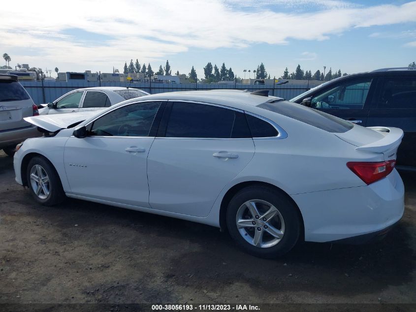 2021 Chevrolet Malibu Fwd Ls VIN: 1G1ZB5ST7MF054705 Lot: 38056193