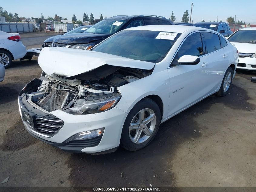 2021 Chevrolet Malibu Fwd Ls VIN: 1G1ZB5ST7MF054705 Lot: 38056193