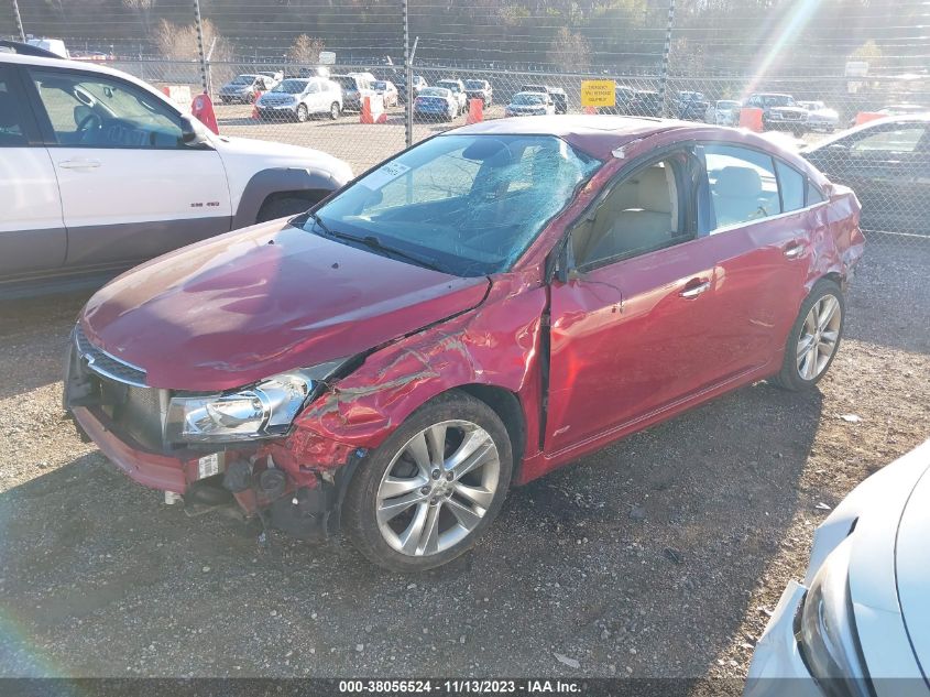 2011 Chevrolet Cruze Ltz VIN: 1G1PH5S90B7202016 Lot: 38056524