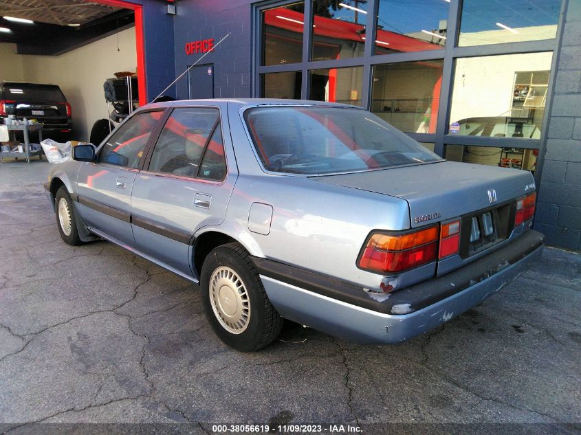 1987 Honda Accord Lxi VIN: JHMCA5641HC098983 Lot: 38056619