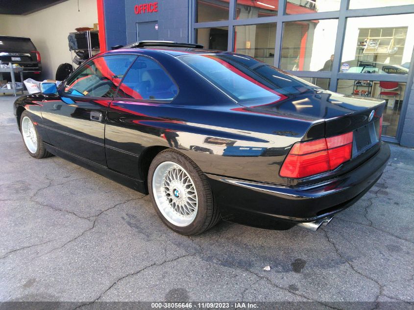 1996 BMW 850 Ci Automatic VIN: WBAEG4324TCD05056 Lot: 38056646