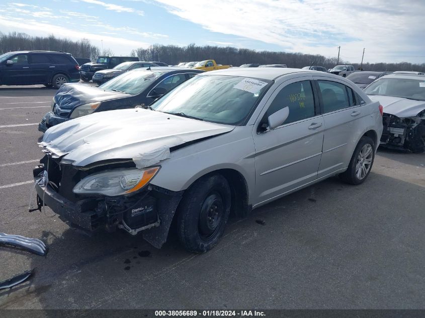 2012 Chrysler 200 Lx VIN: 1C3CCBAB8CN207991 Lot: 38056689