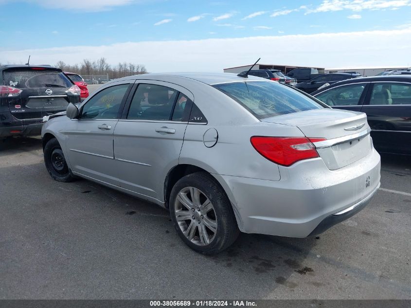 2012 Chrysler 200 Lx VIN: 1C3CCBAB8CN207991 Lot: 38056689