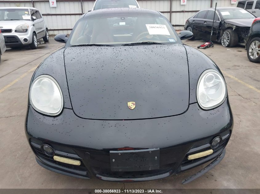 2007 Porsche Cayman VIN: WP0AA29827U762447 Lot: 38056923