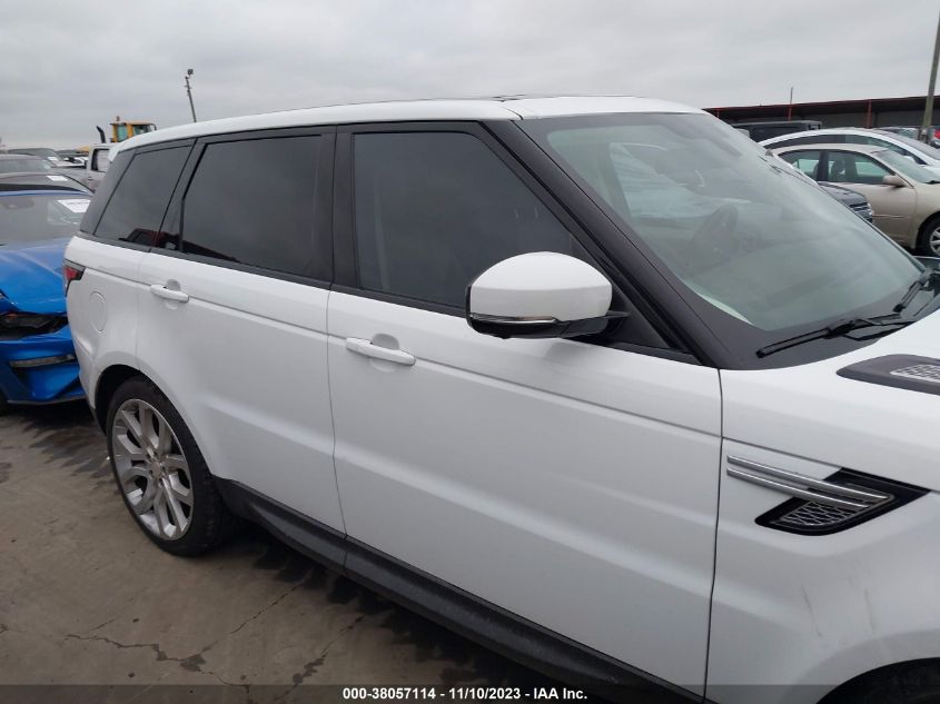 2014 Land Rover Range Rover Sport 3.0L V6 Supercharged Hse VIN: SALWR2WF1EA351808 Lot: 38057114